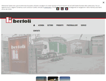 Tablet Screenshot of bertolisrl.it